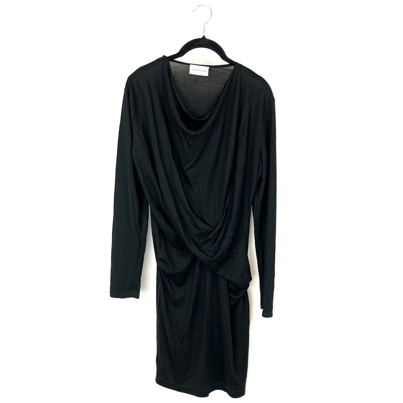 Black Twist Front Dress – Small