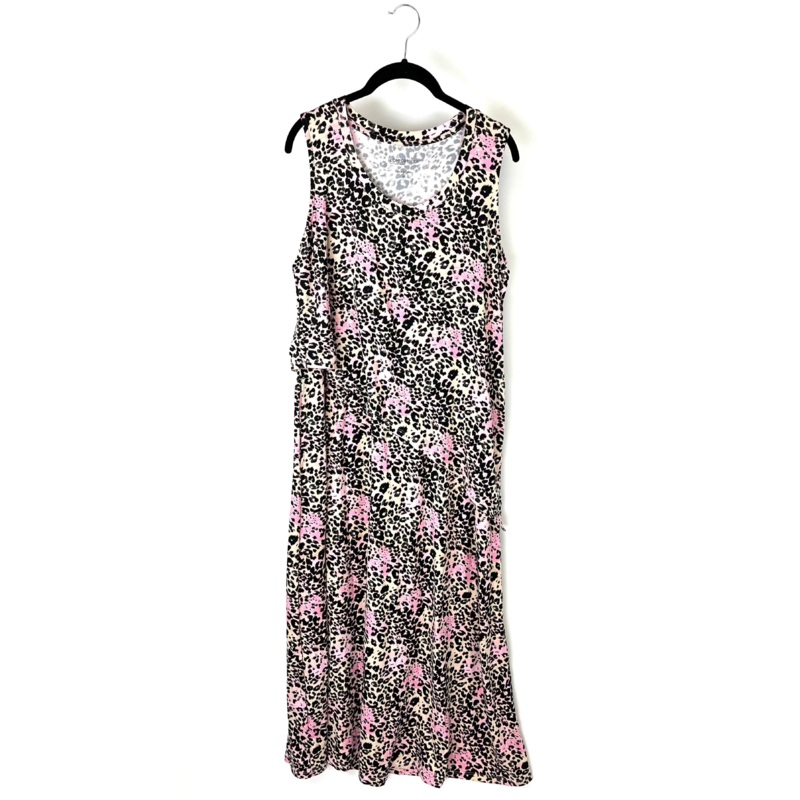 Cheetah Print Maxi Dress – Size 10/12