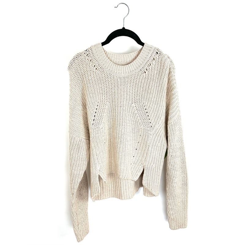 Beige Knit Sweater – Size 2/4