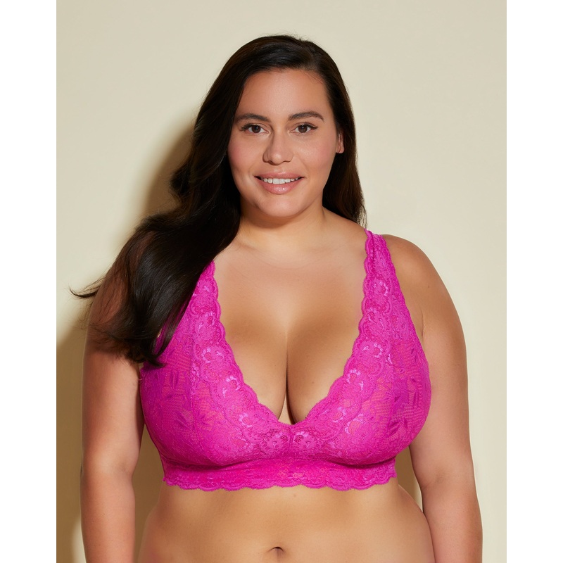 Bralette A Corsetto Ultra Curvy Cape Fuchsia XS