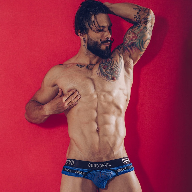 Good Devil GDJ016 Show It All Brief Small Red