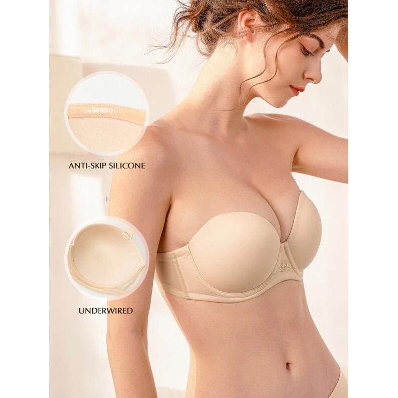 Strapless Multi-way Contour Underwire Bra Nude 32B/70B