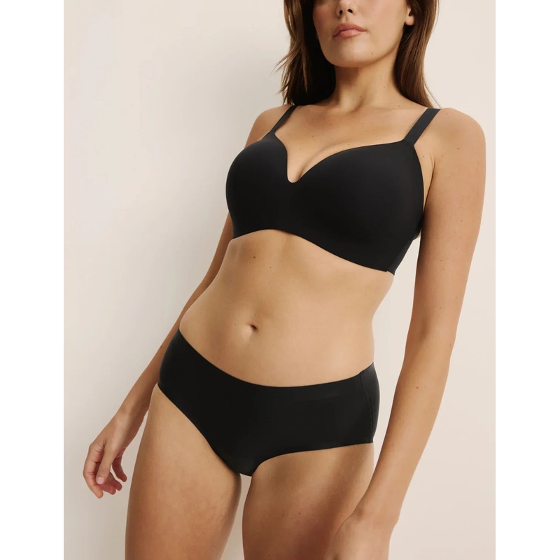 Super Leakproof No-Show Boyshort Black XS