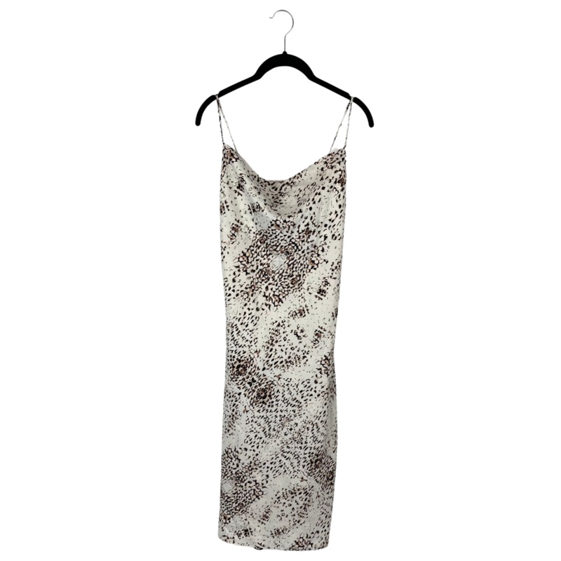 White Printed Midi Dress – Size 0 – 20 Extra Extra Small (Size 0-2)