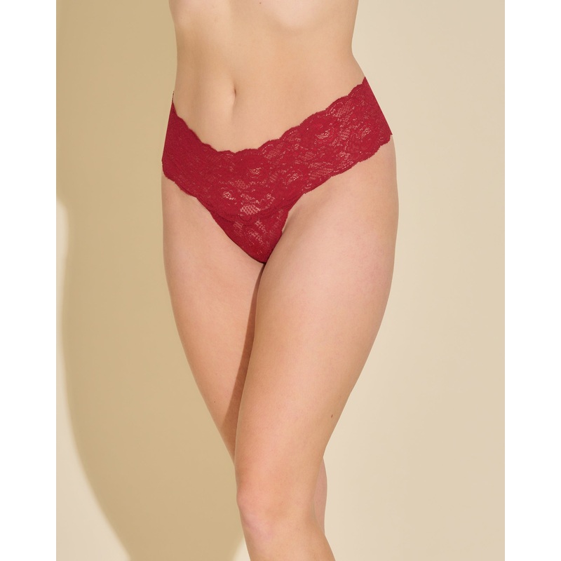 Comfie Tanga Sindoor Red S/M