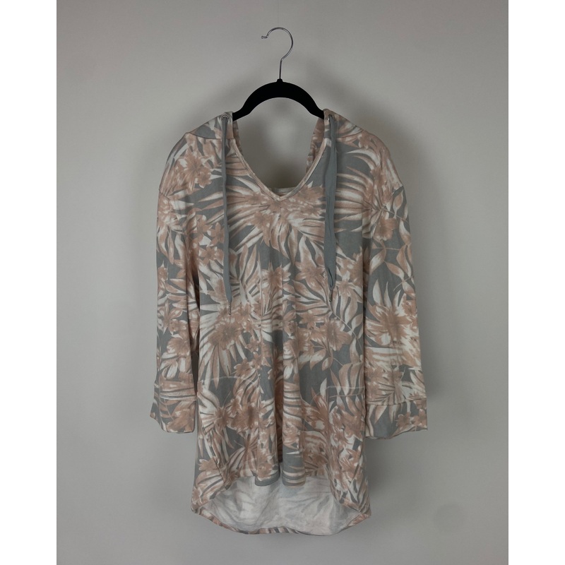 Pink Palm Coverup – Size 14-16