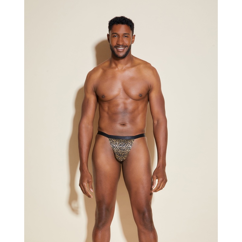 Italienischer Tanga Neutral Leopard S