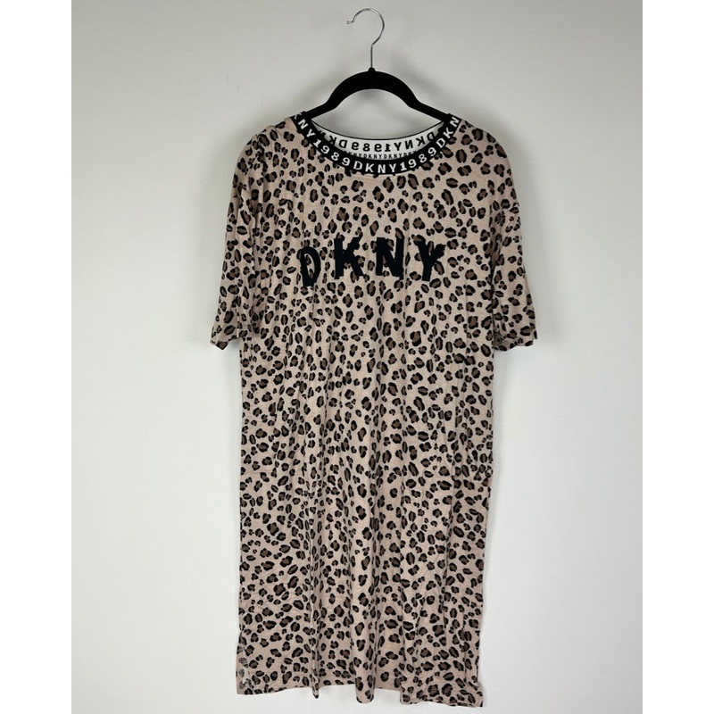 Cheetah Print Short Sleeve Nightgown – Size 4/6