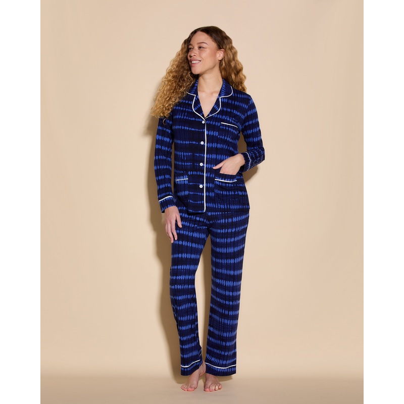 Conjunto De Pijama Con Camisa De Manga Larga Con Tres Bolsillos Y Pantalones Lola XS