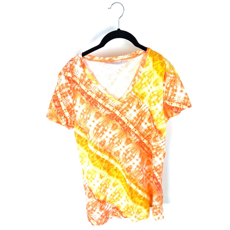 Orange Tie-Dye T-Shirt – Size 6/8
