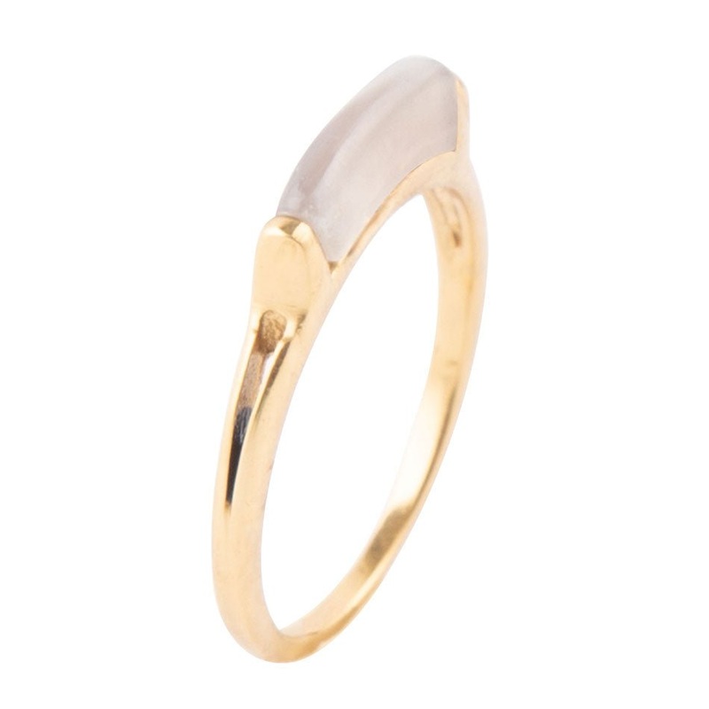 Stackable Botswana Agate Ring 7