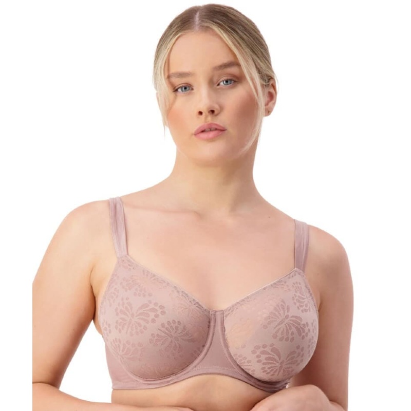 Triumph Lacy Minimizer – Chocolate Mousse 34DDD