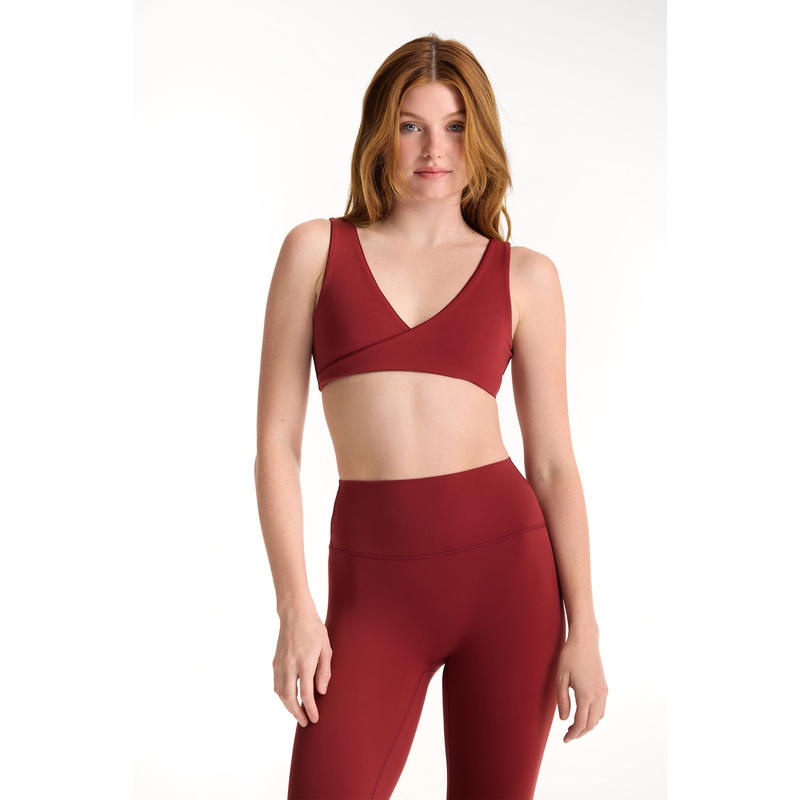 AIRLUXE BREATHE CONTRAST WRAP BRA – SNAPPER Snapper XS