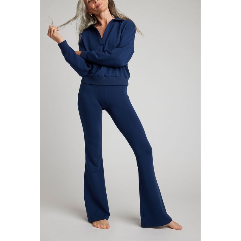 Club Flare Pant in Navy XS Navy