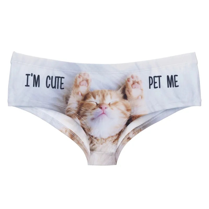 I’m Cute Pet Me Panty One Size