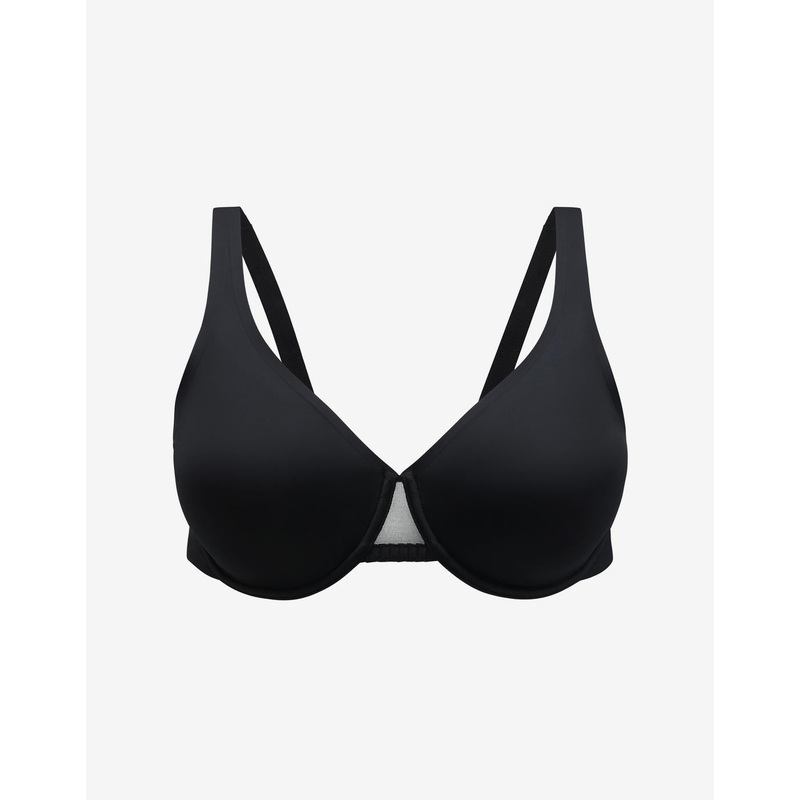 24/7 Classic Unlined Minimizer Bra black 32E