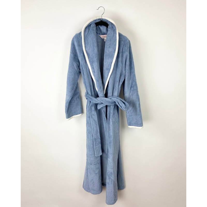 Dusty Blue Long Robe – Size 6/8