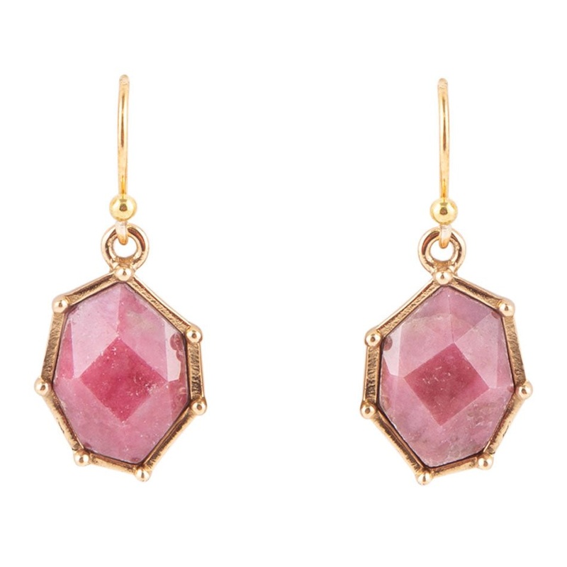Lucky 7’s Earrings – Rhodonite