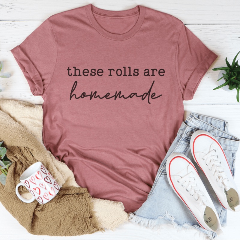 These Rolls Are Tee Black Heather S