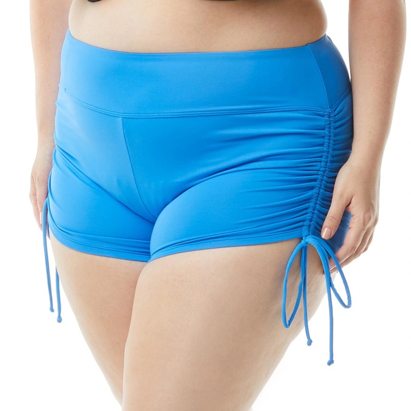 Blake Plus Swim Boyshort – HW58084 – Paradise Peri BLUE 16W