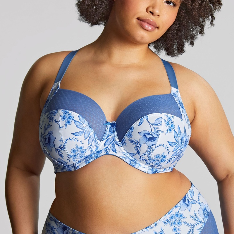 Bliss Full Cup – 10685 – Blue Floral 38 FF BLUE