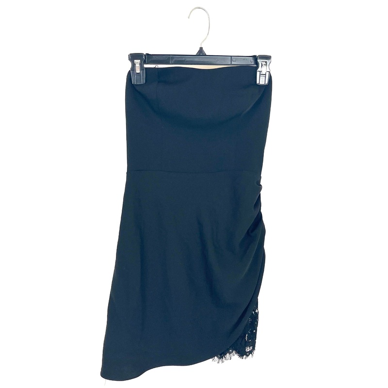 Black Strapless Dress – Size 2/4