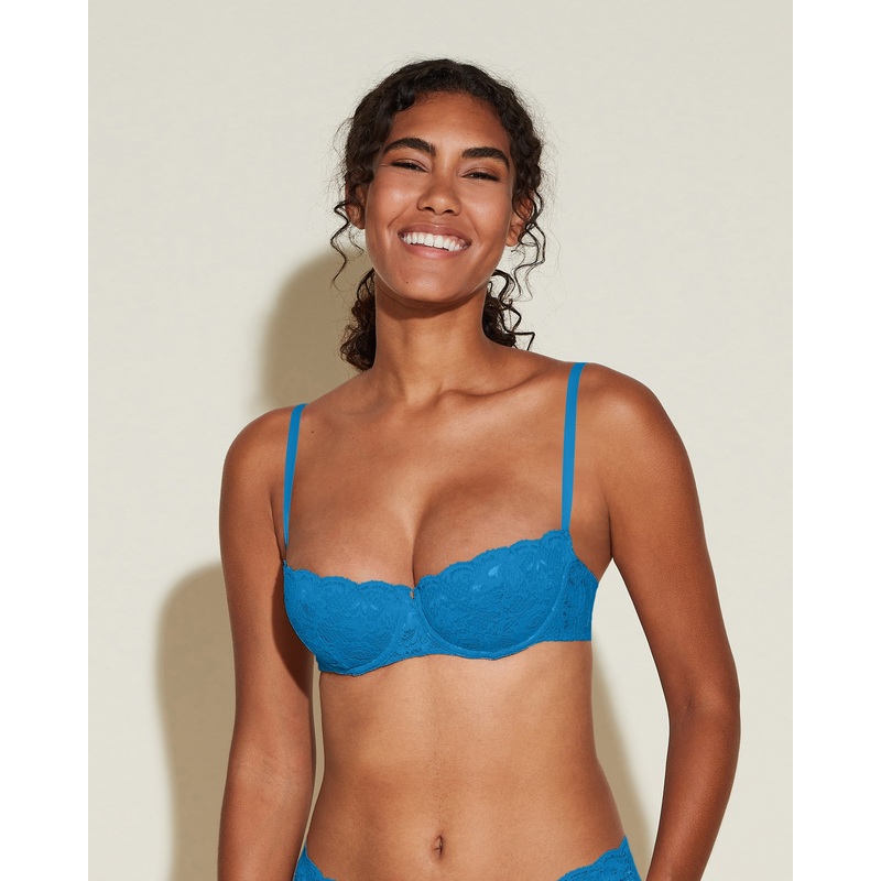 Reggiseno Push-Up Pushie Udaipur Blue 00A