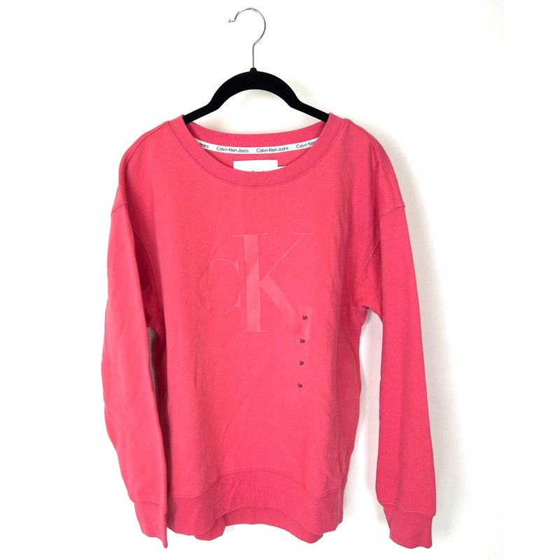 Salmon Crew Neck Sweatshirt  – Small