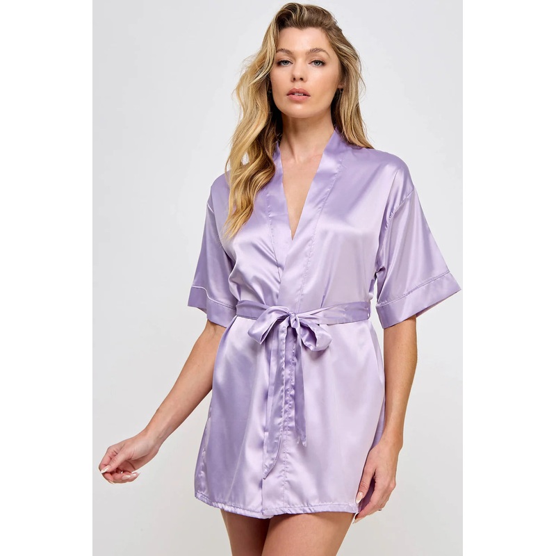 Euphrone Nyx Midnight Robe – Lavender Lavender S