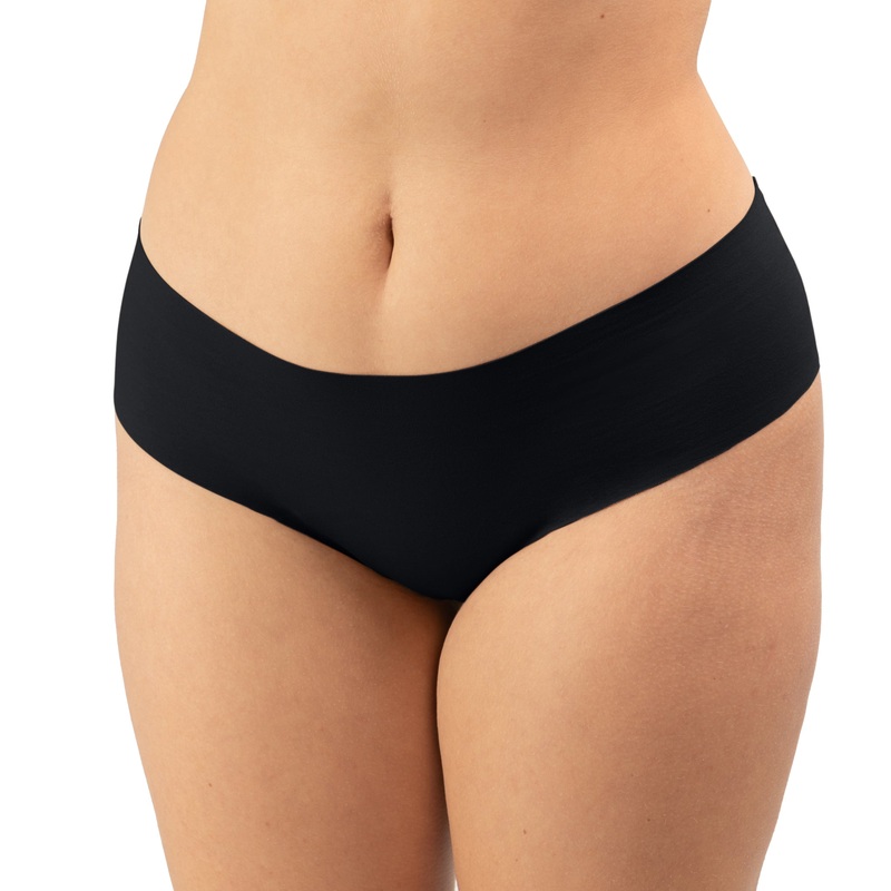 Mid Rise Bikini – Black, Pale, White, Tan BLACK S