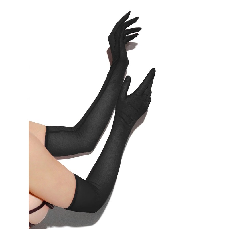 LONG MESH GLOVES Black XS-M