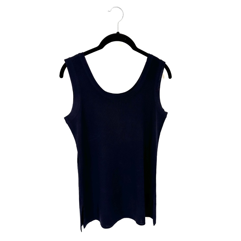 Black Knit Tank Top – Size 0 Extra Extra Small (Size 0)