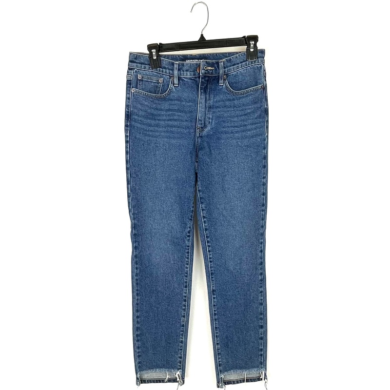 High Waisted Dark Denim Jeans – Size 28