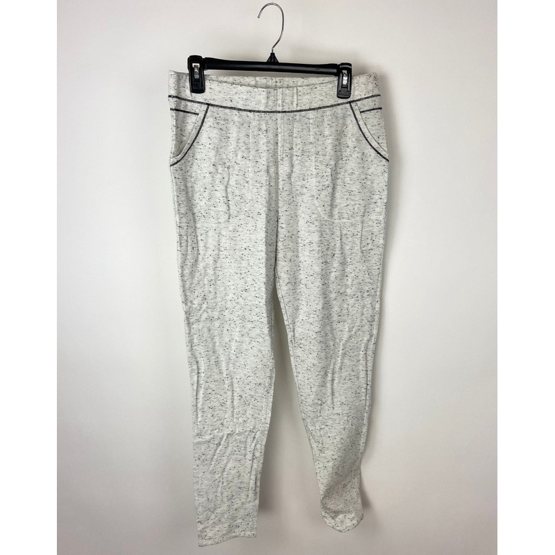Grey Speckled Sweatpants – Size 10/12