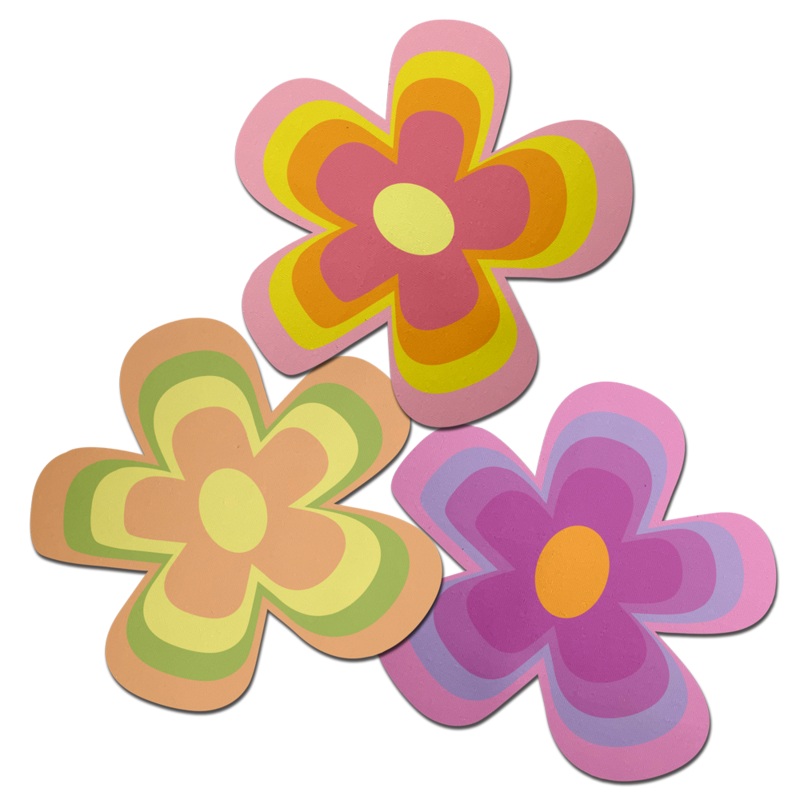 Groovy Flower Pasties by Pastease Pink