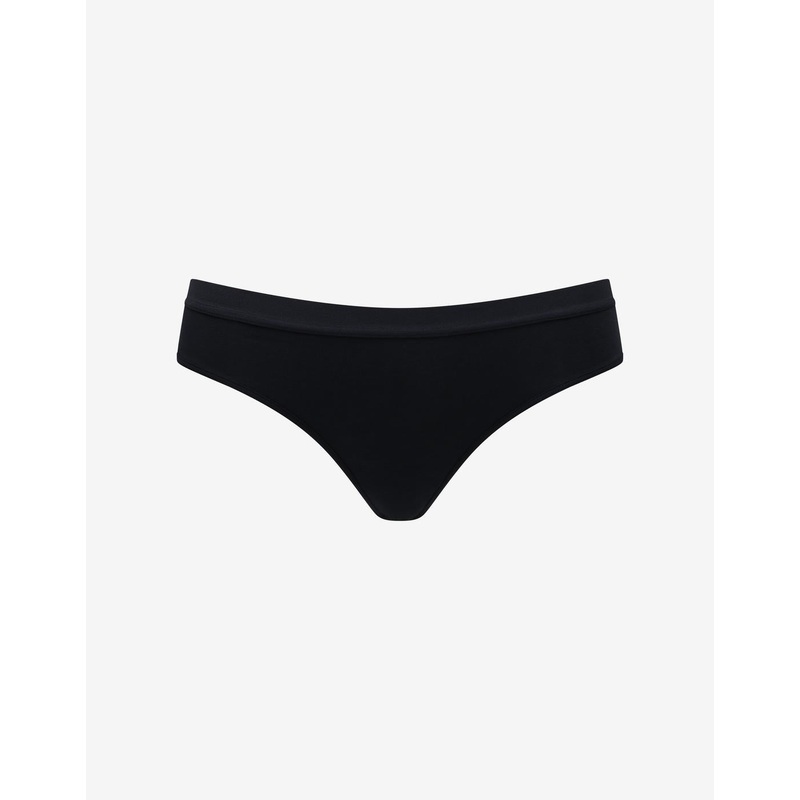 Organic Cloud Cotton Thong black XS