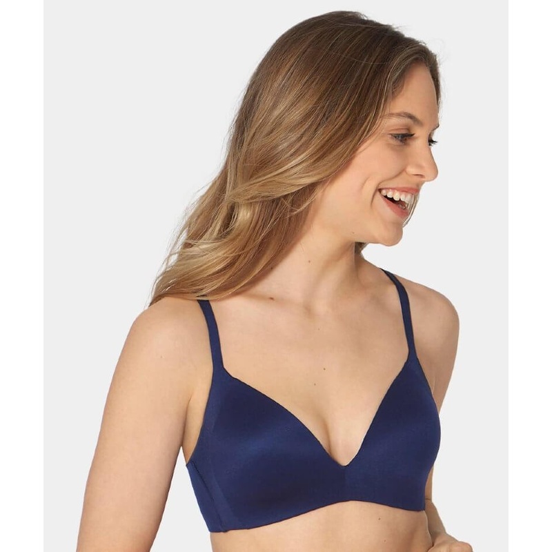 Triumph Body Make-up Soft Touch Padded Wire-free Bra – Navy 32A