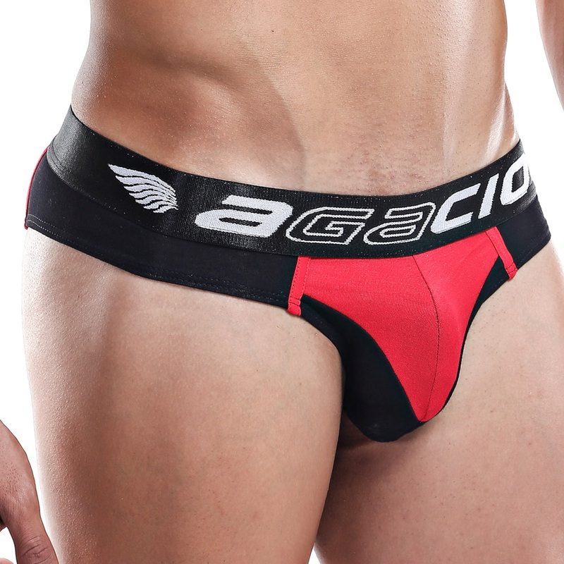 Agacio AGH030 Brief Small Black/Red