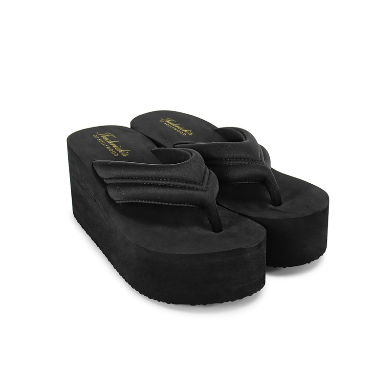 Alita Chunky Platform Sandal Black 5.5