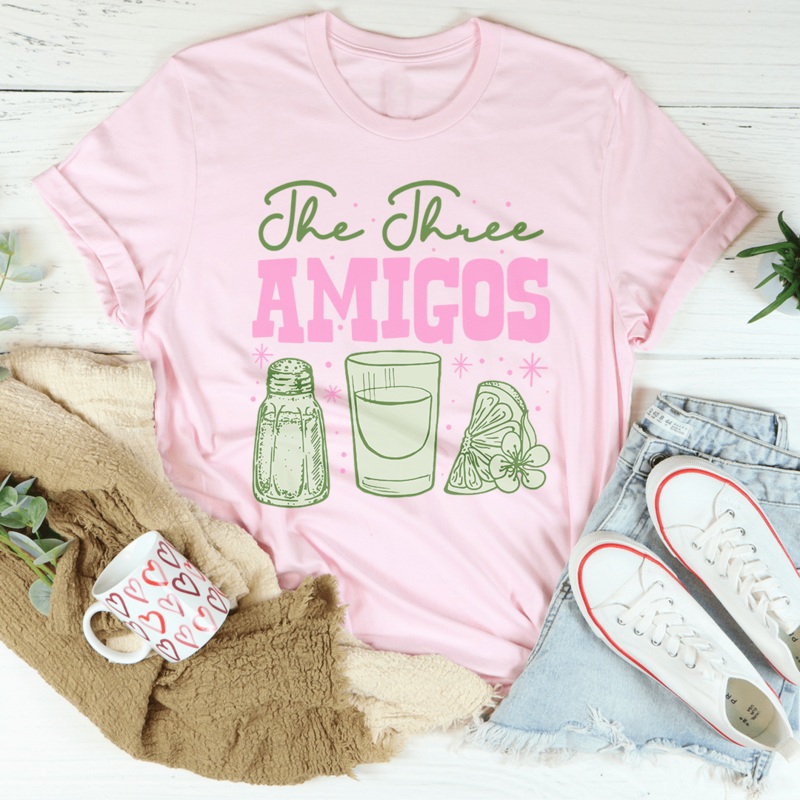 The Three Amigos Tee Black S