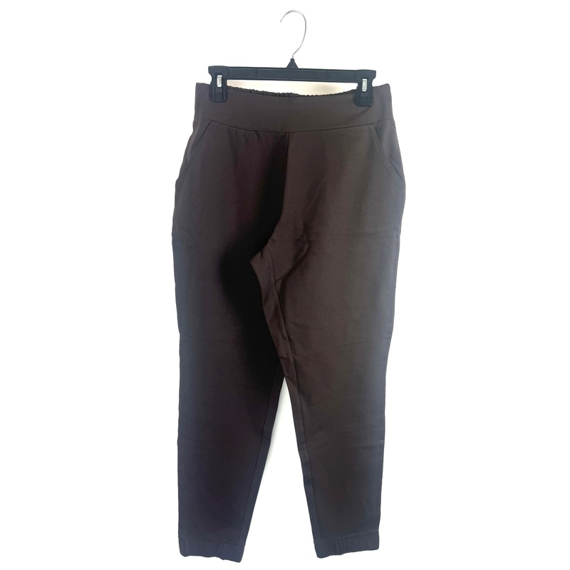 Chocolate Brown Joggers – Size 12