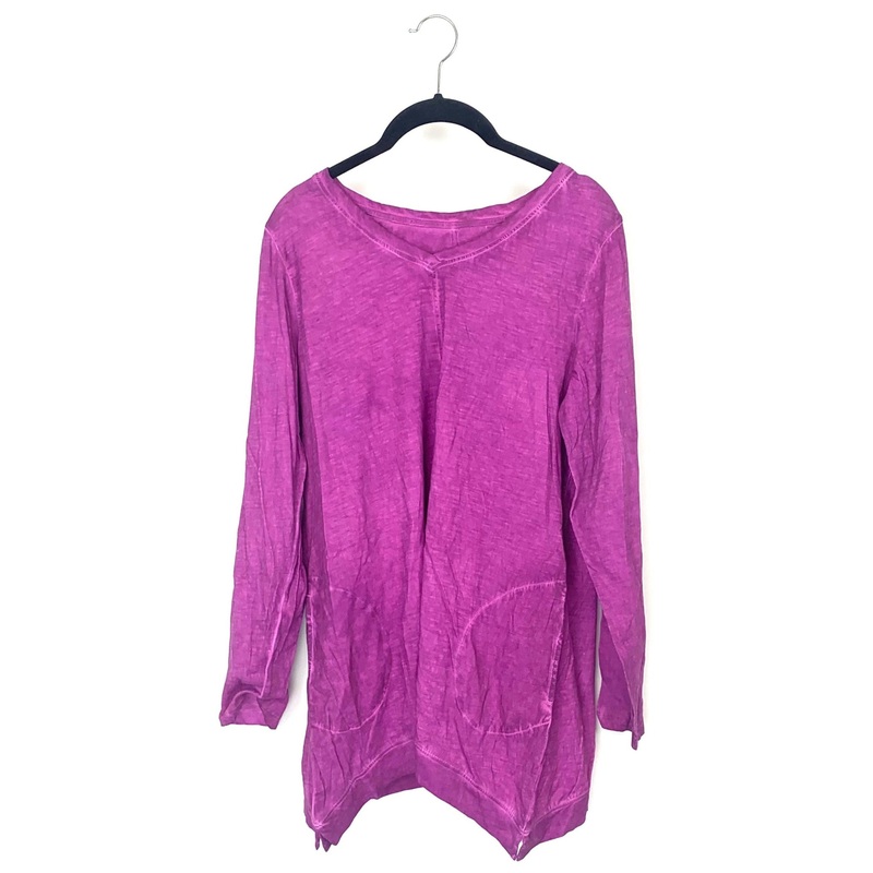 Purple Long Sleeve Top – Small