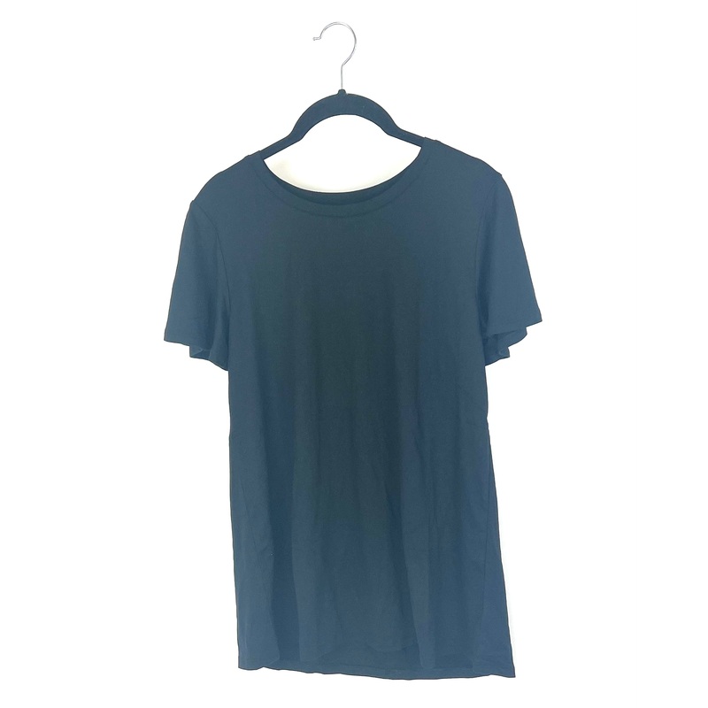 Soft Black Lounge T-Shirt – Small and Medium Small