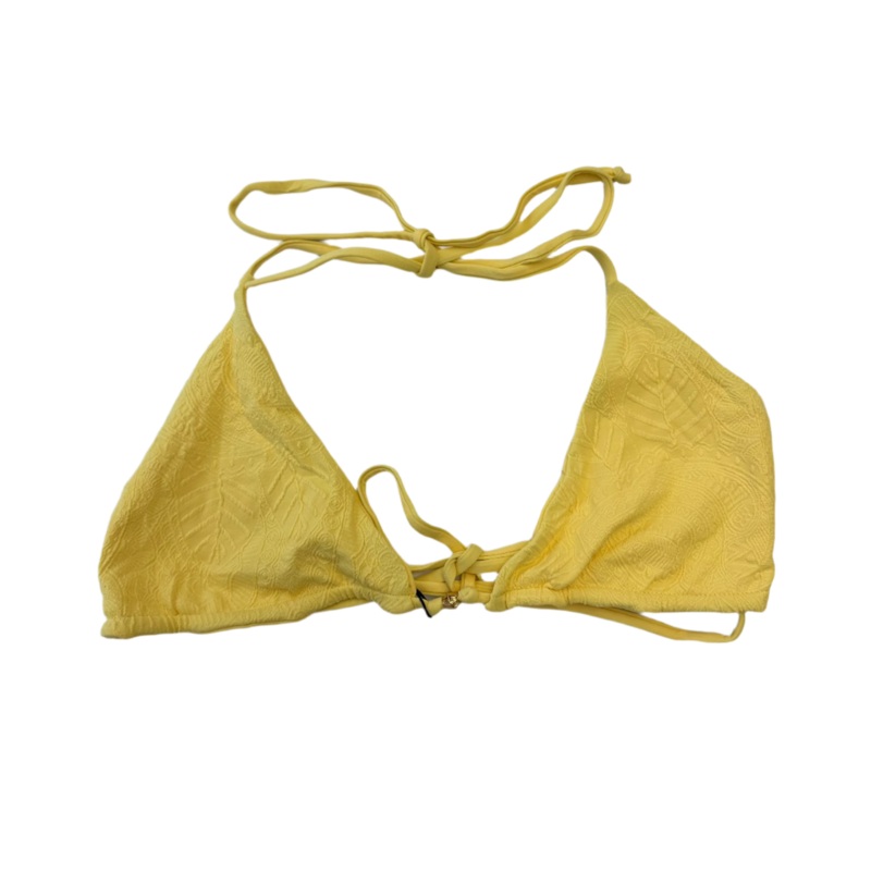 Yellow Embossed Triangle Bikini Top – Extra Large and Extra Extra Large Extra Large