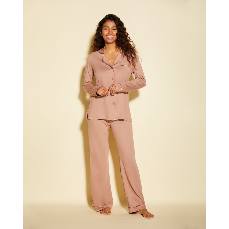 Conjunto De Pijama Con Camisa De Manga Larga Y Pantalones India/India XS