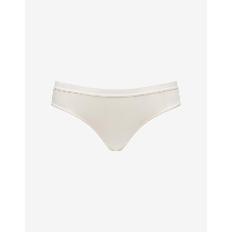 Organic Cloud Cotton Thong sea-salt XS