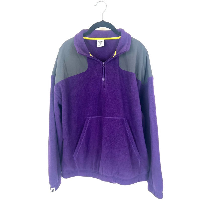 Unisex Purple Fleece Zip Up – Mens Medium / Women Large