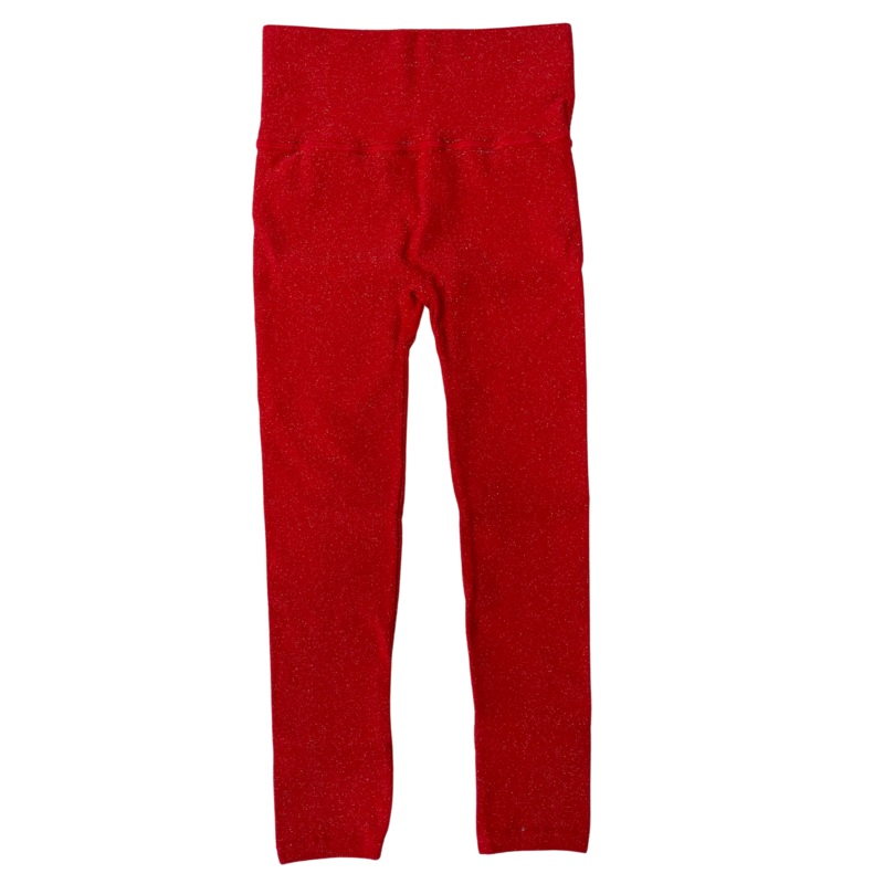 Red Glitter Leggings – Size 00