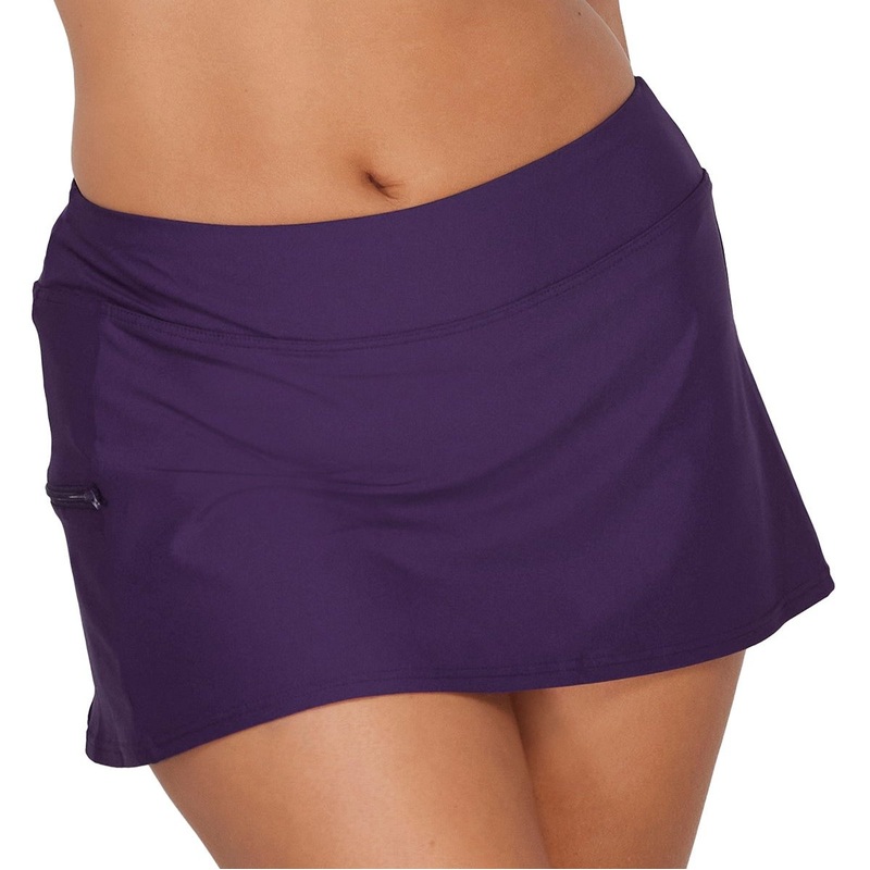 Sporty swim skirt – 40B – Paradise Plum PURPLE S