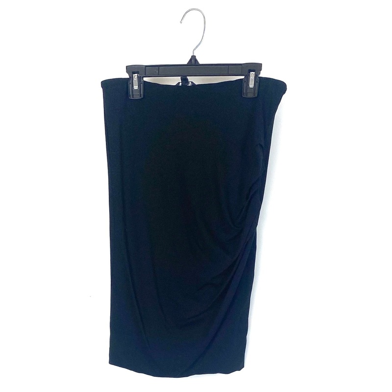 Black Midi Skirt – Small
